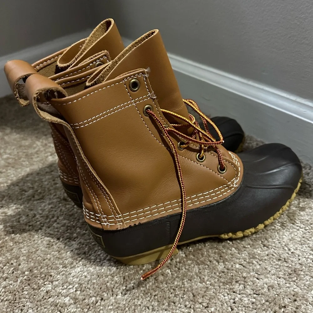 LL BEAN BOOTS SIZE 7 - Picture 2 of 4